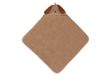 Jollein Diego Cape de bain avec capuche 75x75cm Coton Brun