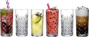Pasabahce 52820 Longdrink glas "Timeless" in kristaldesign, hoogte ca. 14,3 cm, set van 6 van glas