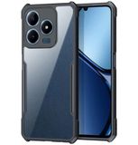 Tumundosmartphone Transparante hoes versterkt met zwarte rand voor Realme C61/C63 4G