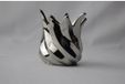 Mansion Atmosphere Waxinelichthouder zilver 9x9x9,3cm