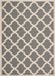 Safavieh Trellis Indoor/Outdoor Geweven Vloerkleed, Courtyard Collectie, CY6903, Antraciet & Beige, 122 x 170 cm