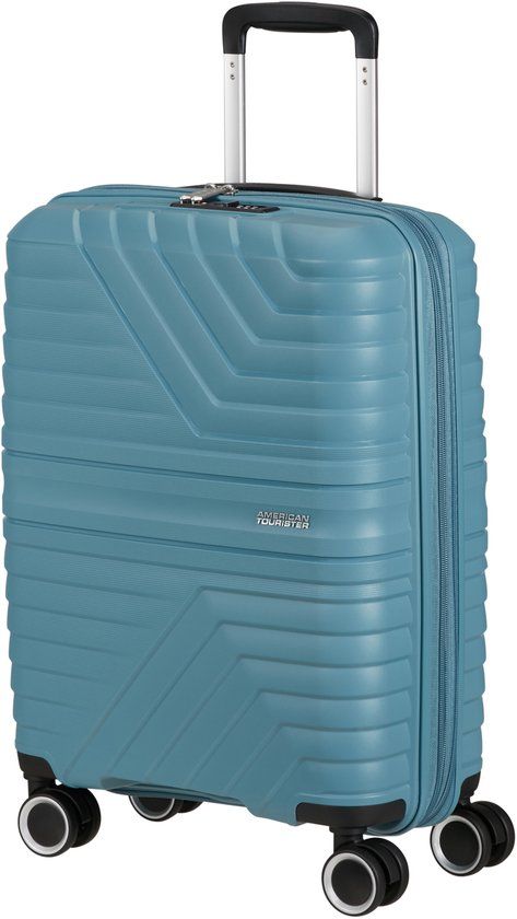 American Tourister Flytwist Spinner 55/20 Uitbreidbaar - Storm Blue - 44l - 2.4 kg