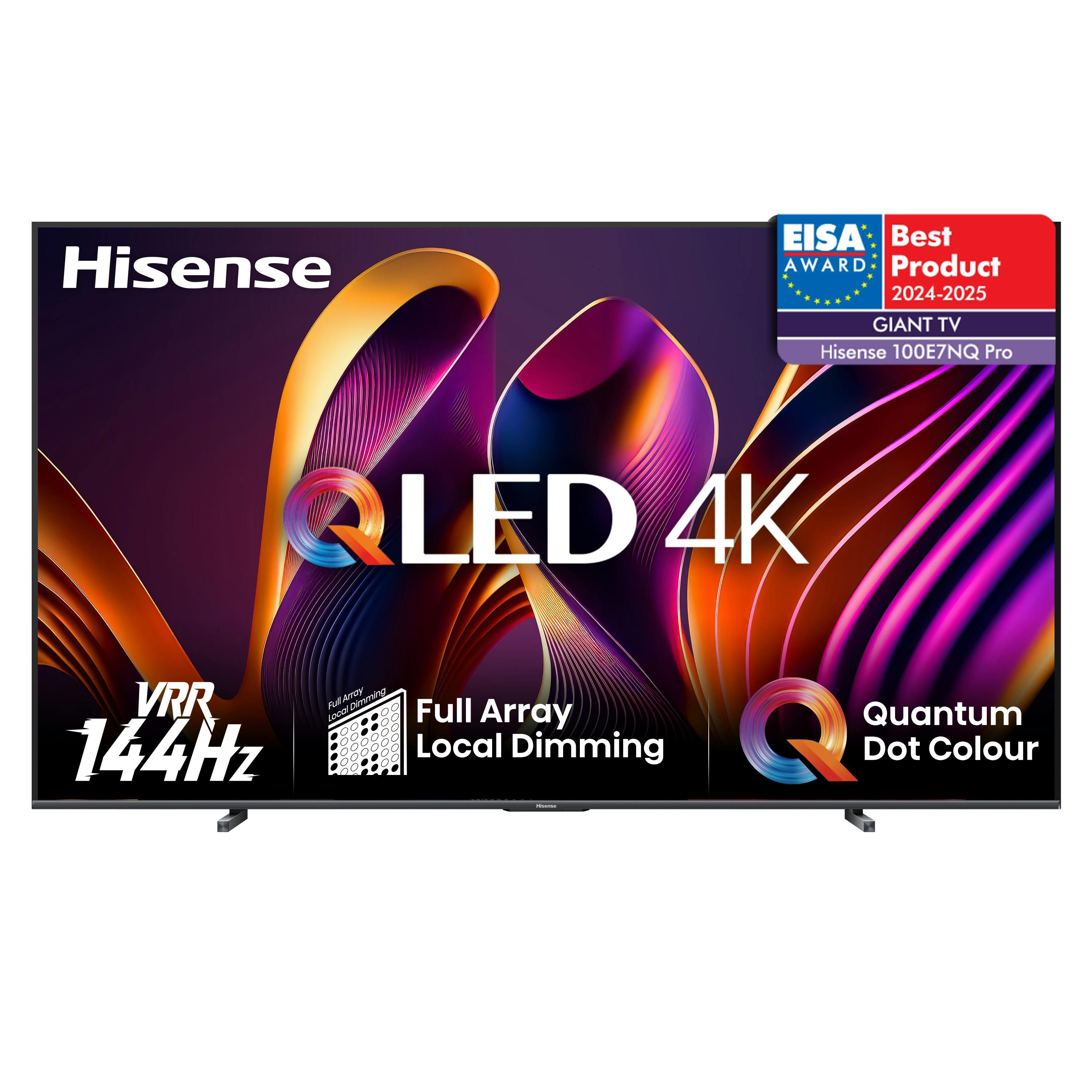 Hisense 100E7NQ PRO / QLED / 100 inch / 2024