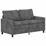 vidaXL Bank Lichtgrijs Polyester
