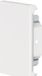 Hager BRS6510069016 Endstuk kaschierend Stahlblech 68x100mm OT80mm Zwart
