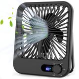 Gadgetplace Tafelventilator Draadloos - Zwart