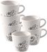 Villeroy & Boch Manufacture Rock blanc - Mickey Mouse 60 ml Set van 6