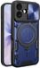 Techsuit Hoesje geschikt voor Apple iPhone 17 - CamGuard Pro Back Cover - Blauw