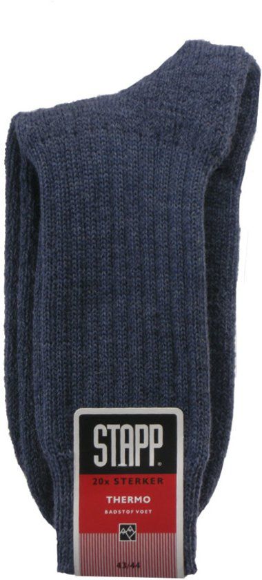 Stap P. Herenanklet Thermo Super Marine - Sokken - 44-45