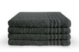 Byrklund Serviette de bain - Lot de 10 - Qualité hôtel - 100% Coton (BCI) - 500 g/m² - 70x140 cm - Anthracite