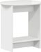 vidaXL Bijzettafel Hoogglans Wit 50 x 39,5 x 55 cm