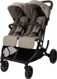 Novi Baby Scott V2 Duobuggy - All-terrain Wielen - XL Zonnekap - Hazel Melange