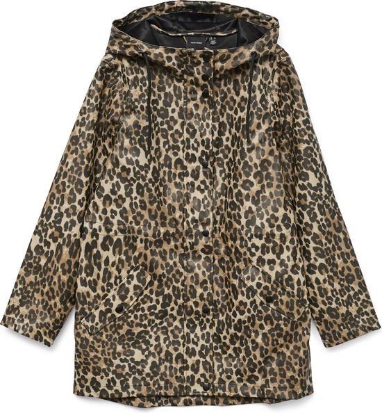 Vero Moda Malou Coated Printed Jas Dames - Maat XL