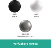 Hansgrohe XtraStoris Rock - Ingebouwde prullenmand 6 L, mat wit