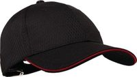 CHEF WORKS Cool Vent baseball cap zwart en rood