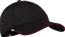 CHEF WORKS Cool Vent baseball cap zwart en rood