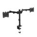 ACT Monitorarm bureau solid pro - Monitorarm voor 2 schermen tot 32" - Zwart