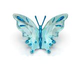 Swarovski Idyllia vlinder, turquoise