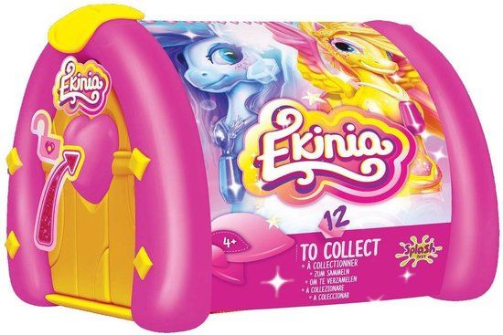 Splash & Play Ekinia Paarden Meisjes Speelset 17 Cm Roze 3-delig