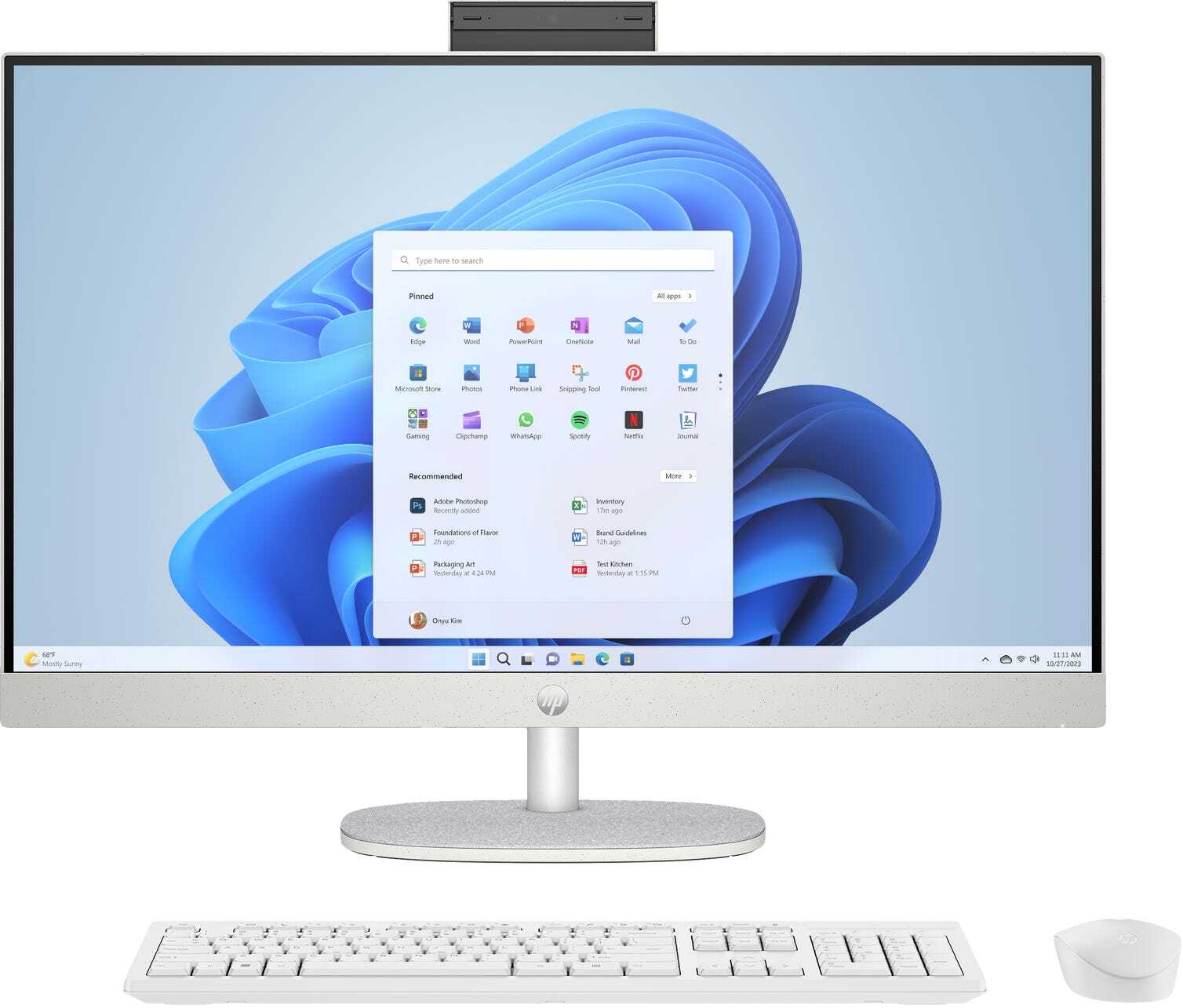 HP HP All-in-One 27-cr0019nb PC