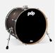PDP Concept Maple Bass Drum, 22" x 18", Satin Charcoal Burst Lacquer