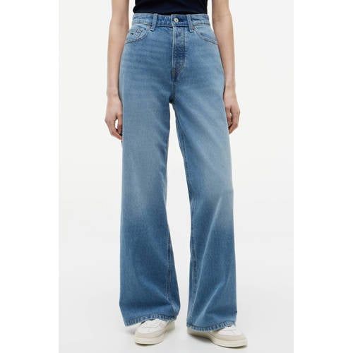 Tommy Jeans wide leg jeans - mediumblauw