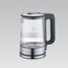 Maestro MR053 waterkoker 1,7 l 2200 W Zwart, Transparant