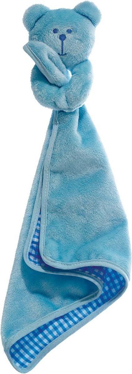 FLAMINGO Pluche Cuddle Beer - Hondenspeelgoed - 40 cm - Blauw