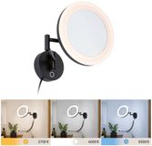 Paulmann LED-cosmeticaspiegel Masua IP44 White Switch 55lm 230V 4W Zwart mat