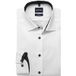 OLYMP Level 5 body fit chemise - popeline - blanc - Repassage facile - Tour de cou : 41 (taille UE : L)