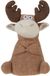 Home & Styling Deurstopper gewicht Rendier of hertje - 1 kilo - bruin - polyester - 20 x 30 cm