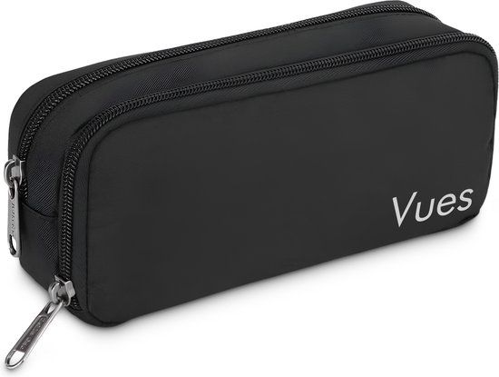 Vues Etui - Zwart - Pennenzak - School - Rechthoekig