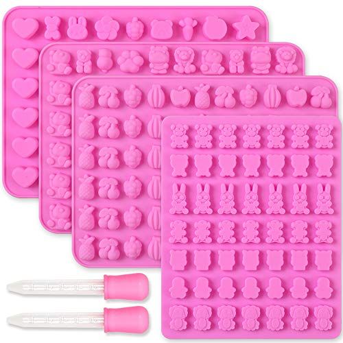 Cozihom Siliconen Chocolade Snoep Maken Mallen - 4 Stuks