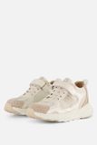 Shoesme Goud Sneakertje - Sneakers Kinderen - Meisjes - LIGHT GOLD - Microfiber leer - Maat 21