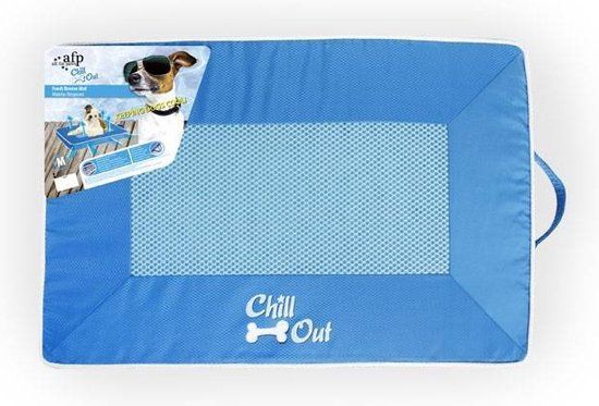All For Paws Chill Out - Fresh Breeze Mat Medium - 75 x 50 x 6 cm - Blue