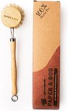 Paper & Boo Brosse à vaisselle en bambou 1 pièce