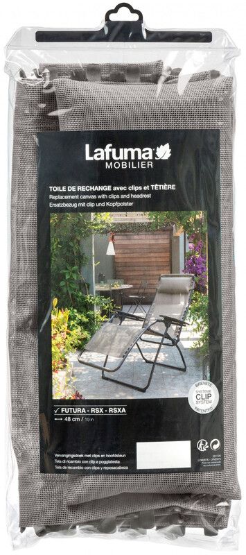 Lafuma Mobilier Set reservehoezen voor Futura Batyline, terre
