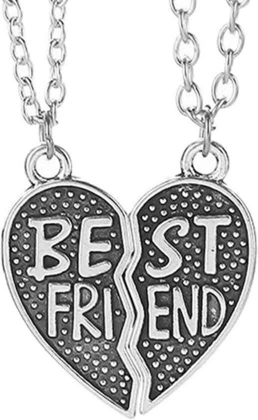 Fako Bijoux Vriendschapsketting Harten Best Friend