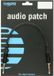 Klotz B3PP1K0060 Patchkabel 0,6 m - Stereo patch kabel