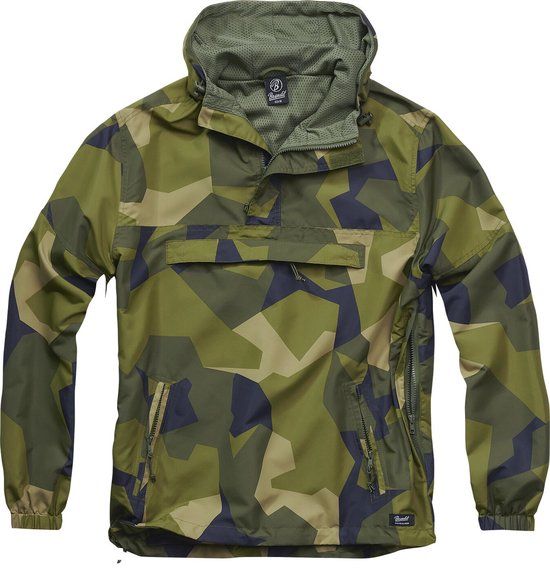 Brandit Light Heren Windbreaker - digi camouflage - S