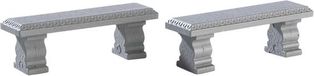 Lemax Plaza Bench, Set Of 2