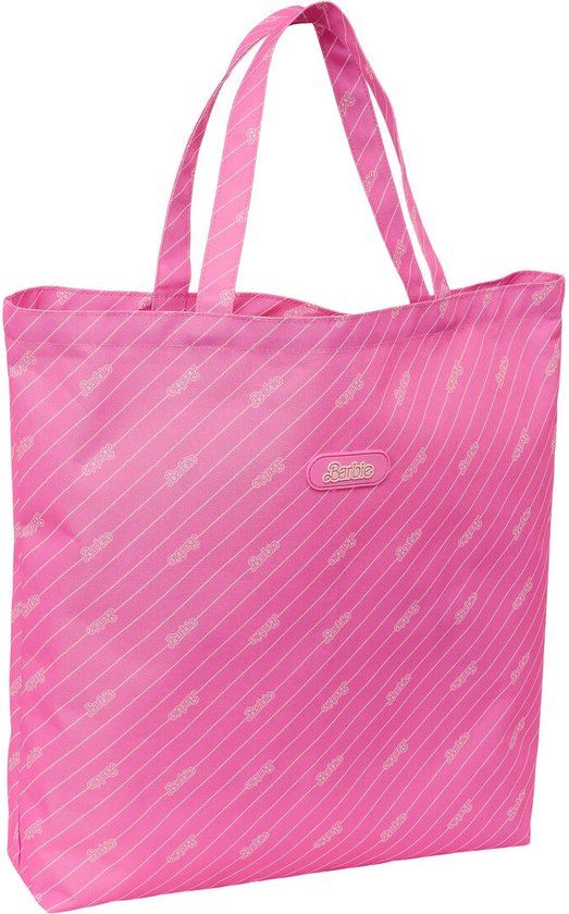 Handtas Dames Barbie Logomania Roze 50 x 45 x 10 cm