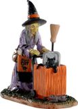 Lemax Shopping For Halloween