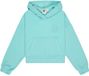 Roxy Surfing By Daylight Rg Hoodie Aqua Splash Meisjes Katoen Lange Mouw Regular Fit