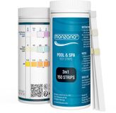 Monzana 3-in-1 Zwembadteststrips 150 stuks pH Chloor TA