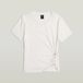 G-Star Adjustble Slim R T Wmn Dames T-shirt Katoen M Lt Chalk
