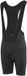 VAUDE Matera bib tights, fietsshorts met bandjes en gevoerde inzet, heren fiets-sportbroek, Slanke pasvorm