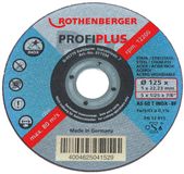 Rothenberger Slijpschijf Inox Profi Plus Ø115x1mm - per 10 stuks