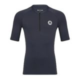 ATTABO TEVRA Maillot de cyclisme à manches courtes et fermeture éclair pour hommes