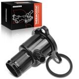Frankberg Thermostaatbehuizing met afdichtring compatibel met Laguna I 556 B56 1.6L-2.0L 1997-2001 M.e.g.a.n.e I BA0/1 1.4L-1.8L 1996-2003 Vervanging # 7700101179